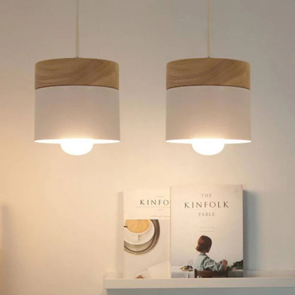 Robenya | Pendelleuchte aus Holz im skandinavischen Design