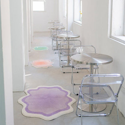 LunaWeave | Trendiger Ombre-Teppich weich & flauschig | Moderner Farbverlauf-Teppich für Wohnzimmer & Schlafzimmer