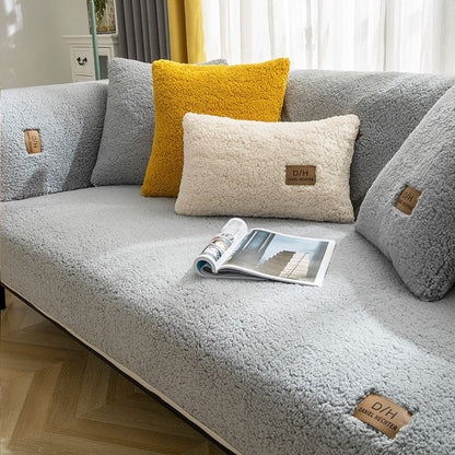 Velvoro | Moderner Sofabezug mit Rutschschutz & Pflegeleichtem Design