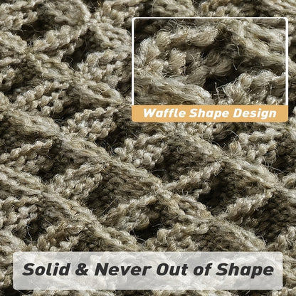 AbsorbEase WafelMat | Ultra-absorberende badmat met kwastjes
