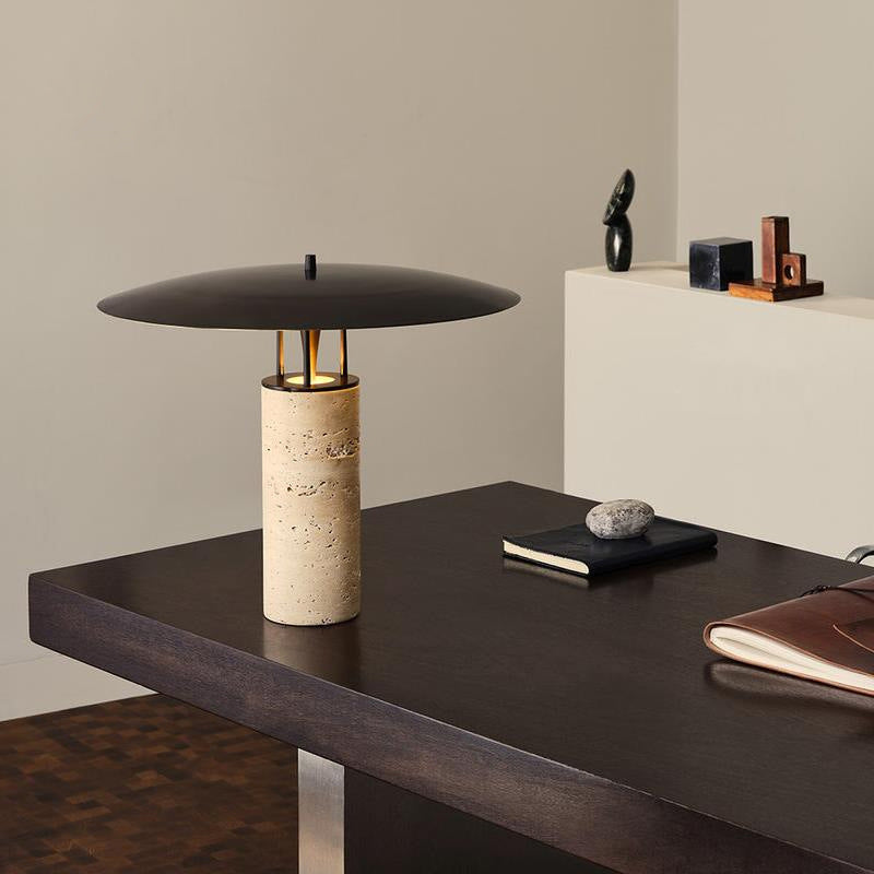 StoneLuxe | Bureaulamp van marmer | Luxe ontwerp & hoogwaardige LED-verlichting voor kantoor & woonkamer