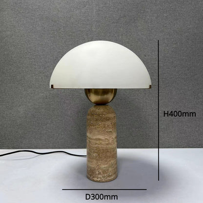 StoneLuxe | Bureaulamp van marmer | Luxe ontwerp & hoogwaardige LED-verlichting voor kantoor & woonkamer