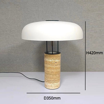 StoneLuxe | Bureaulamp van marmer | Luxe ontwerp & hoogwaardige LED-verlichting voor kantoor & woonkamer