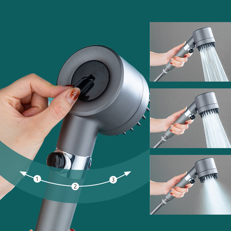 Hydelix | Verstellbarer Hochdruck-Duschkopf mit 3 Strahlarten und Filter