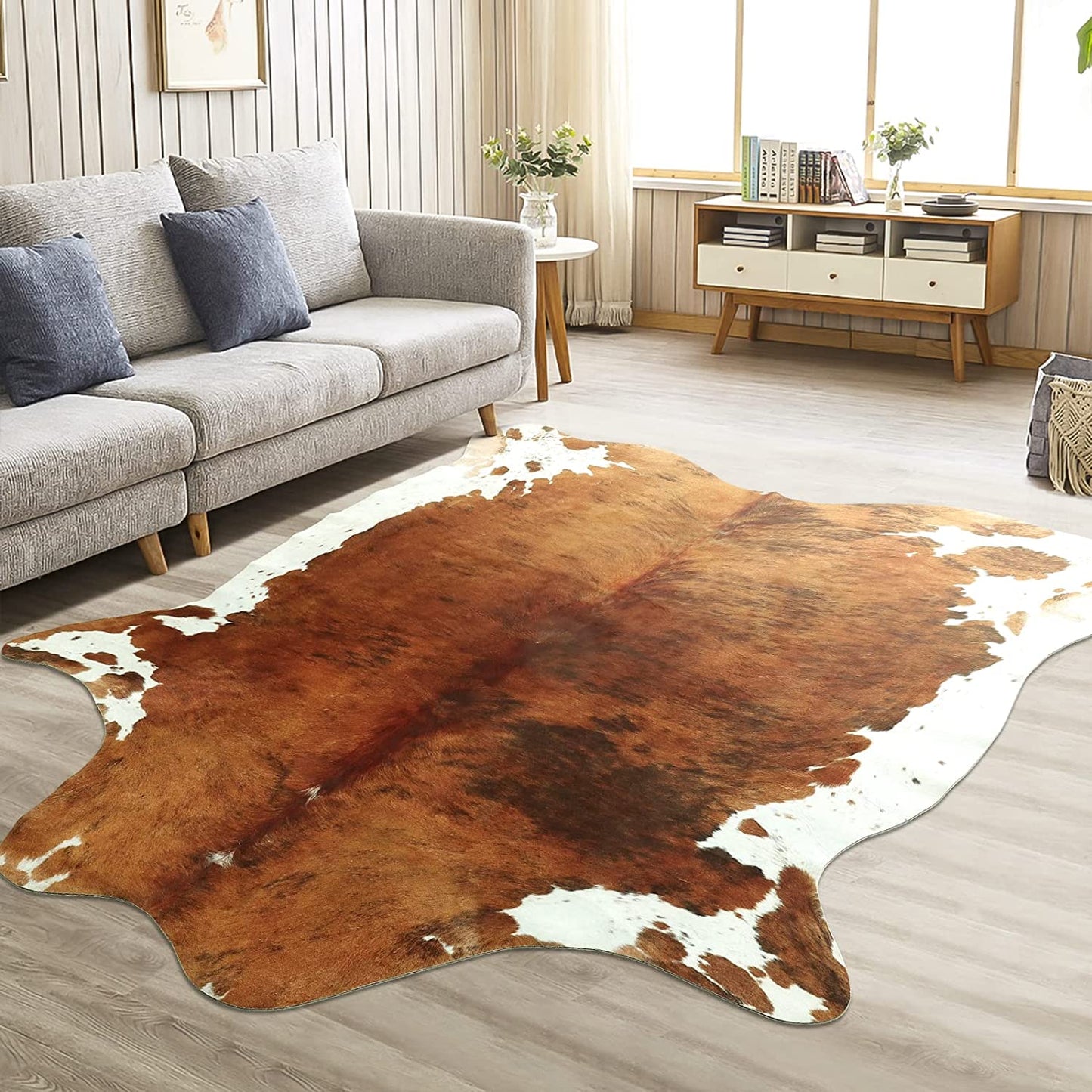 FauxLuxe | Luxuriöser Kunstfell-Teppich | Weich, warm & pflegeleicht für Wohnzimmer & Schlafzimmer