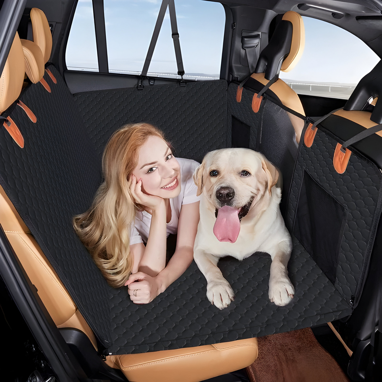 Travilo Extend | Autositzerweiterung mit Hartboden für Hunde