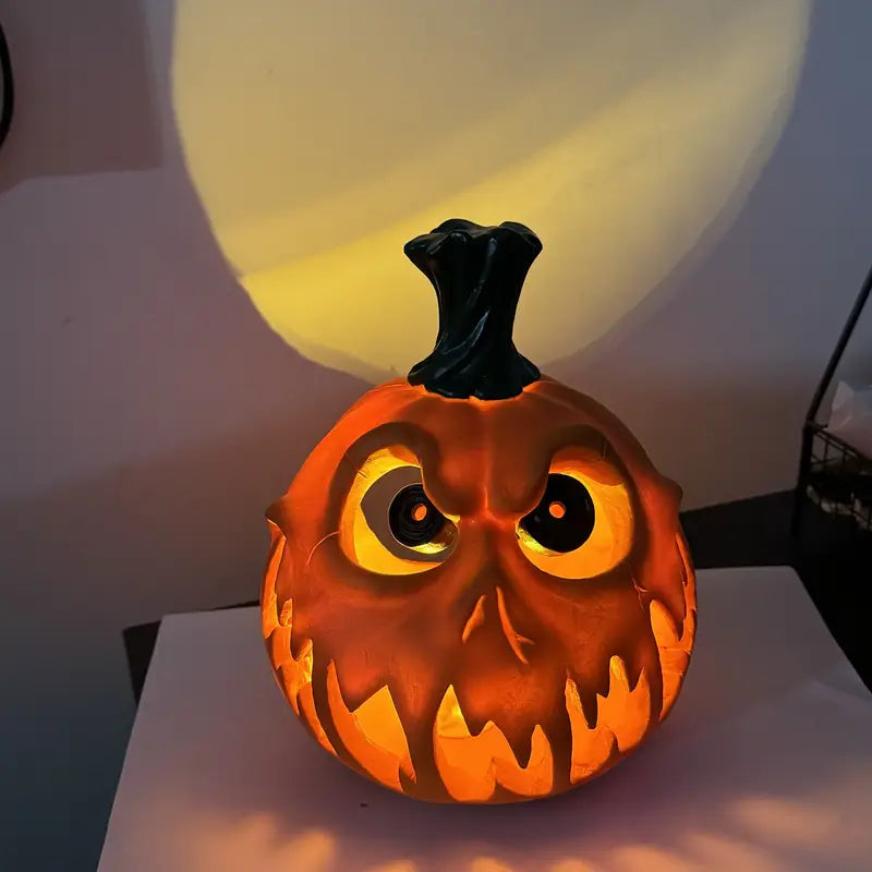 Halloween Riesenkürbis Deko – XXL Kürbisfigur für Garten & Party