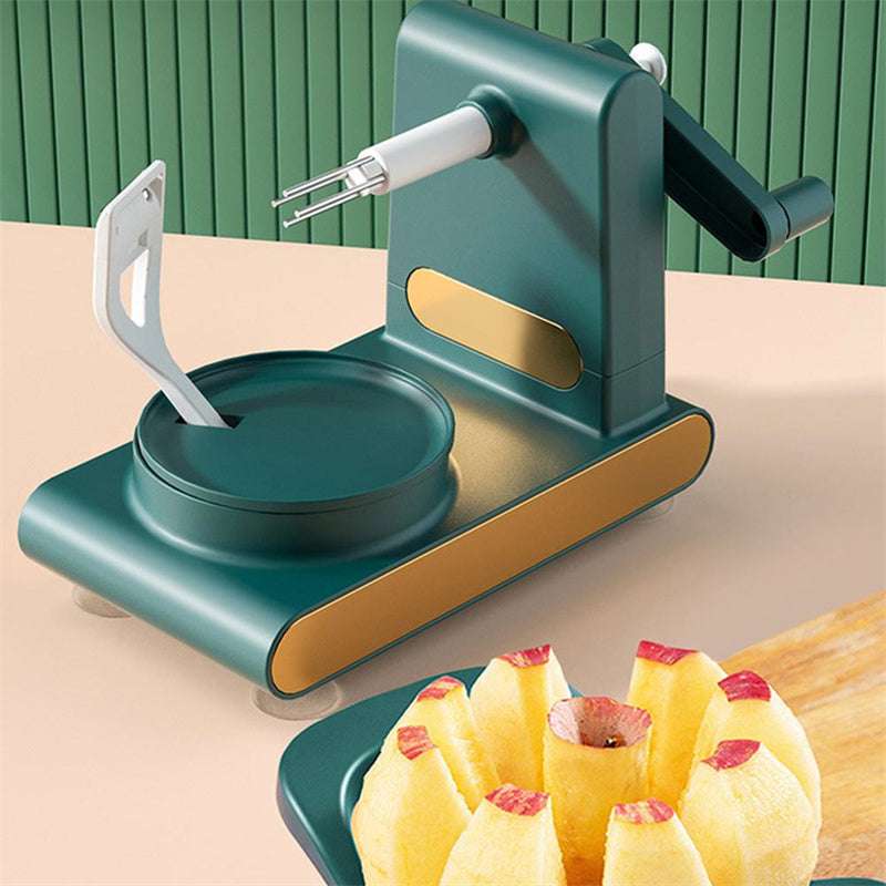 SliceCraft Duo – roestvrijstalen dunschiller met dubbel mes en ergonomische handgreep 