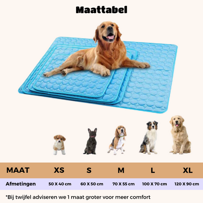 FrostiPaw Chill | selbstkühlende Hundematte mit 4-facher Kühlkraft für Sommerkomfort