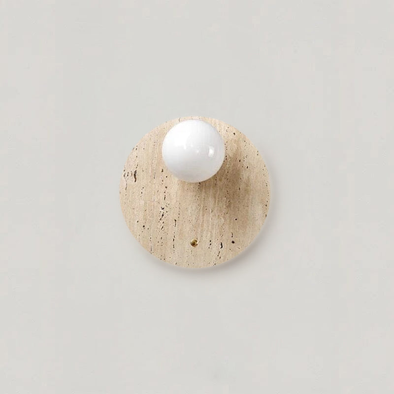 Wabi-Sabi wandlamp natuurtint – minimalistische lamp met warm licht