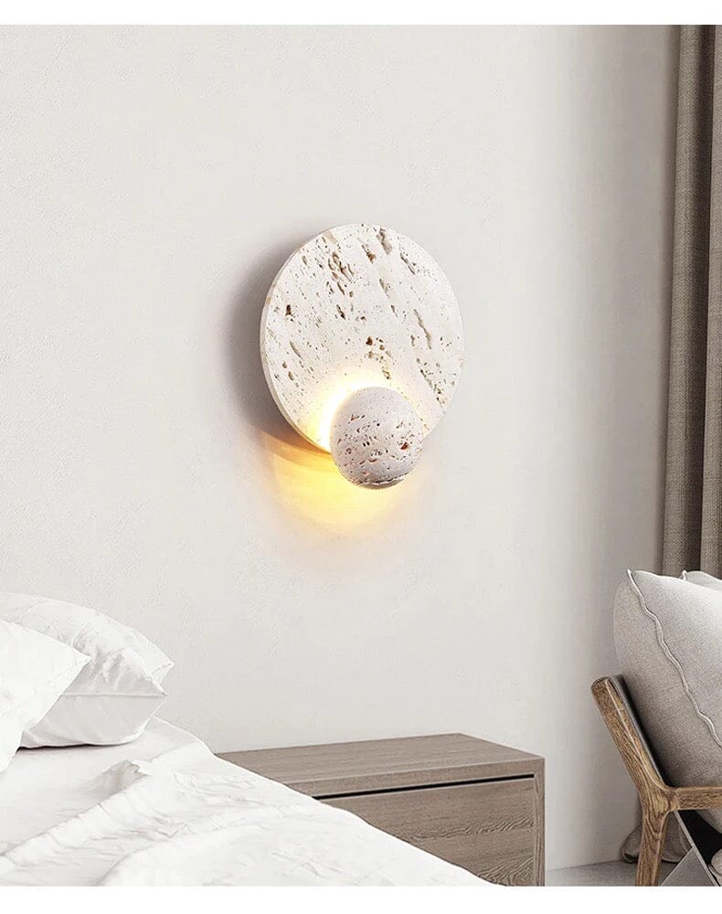 Kreatieve minimalistische LED-wandlamp – modern design van metaal en glas