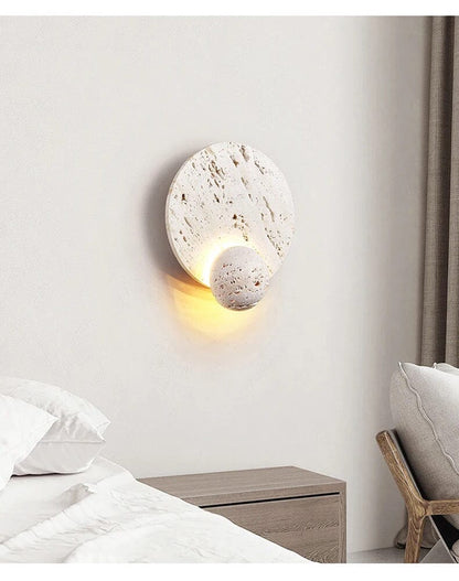 Kreatieve minimalistische LED-wandlamp – modern design van metaal en glas
