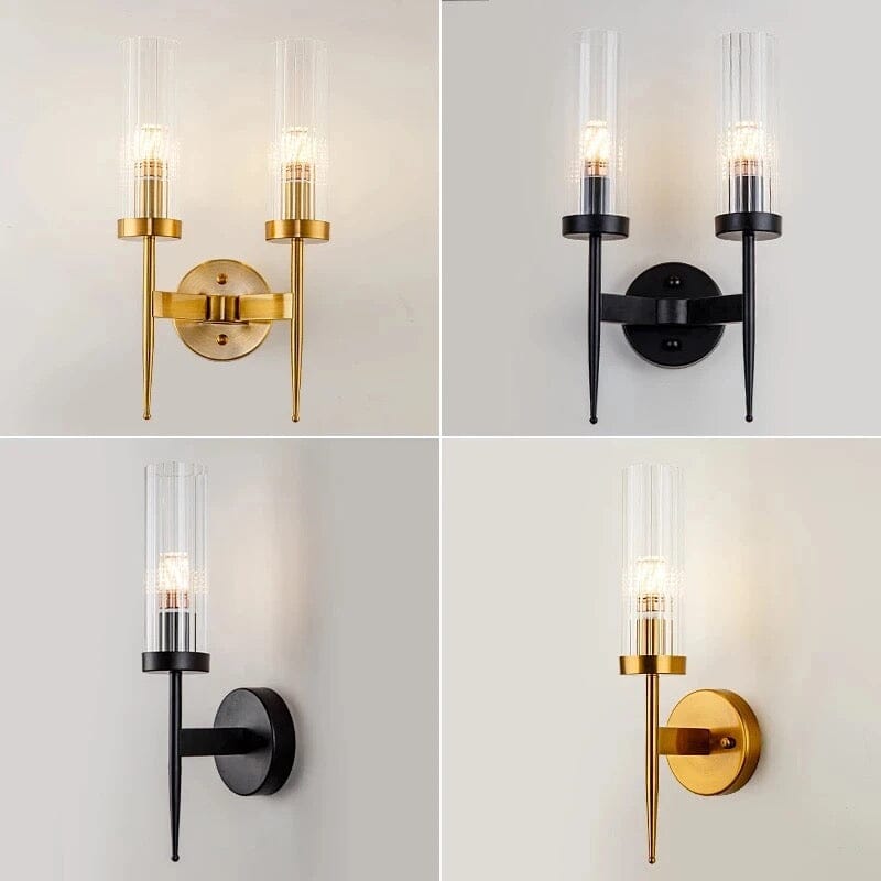 Glas-wandlamp – elegante wandlamp met bolglas voor modern wonen