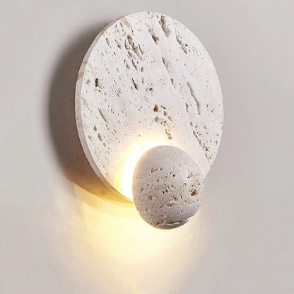 Kreatieve minimalistische LED-wandlamp – modern design van metaal en glas