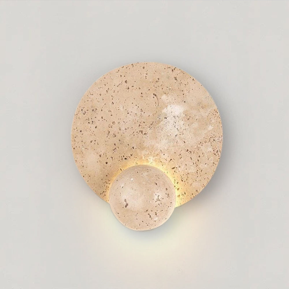 Kreatieve minimalistische LED-wandlamp – modern design van metaal en glas
