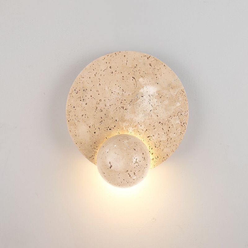 Kreatieve minimalistische LED-wandlamp – modern design van metaal en glas