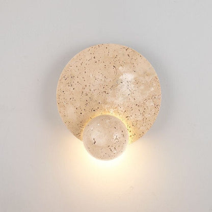 Kreatieve minimalistische LED-wandlamp – modern design van metaal en glas