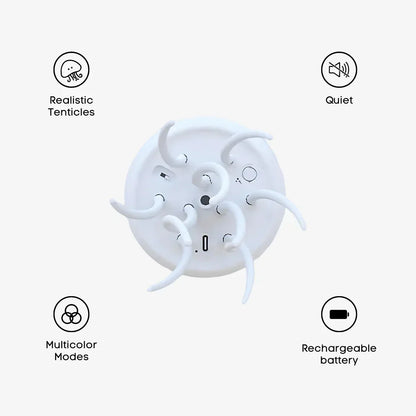 JellyBeat Aura | Farbwechselnde LED-Quallelampe mit Bewegungseffekt für stimmungsvolles Licht