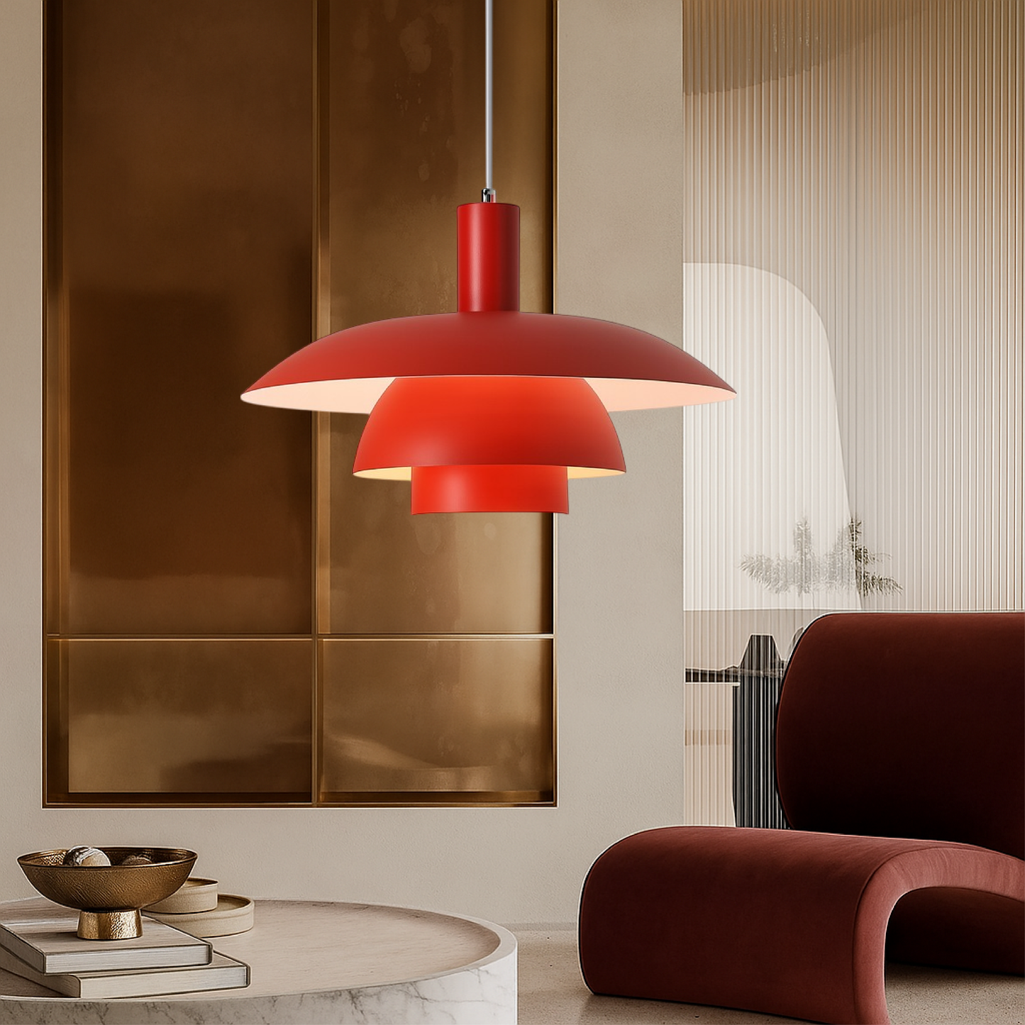 Auralithia – Dänische Hängeleuchte im Skandinavischen Design