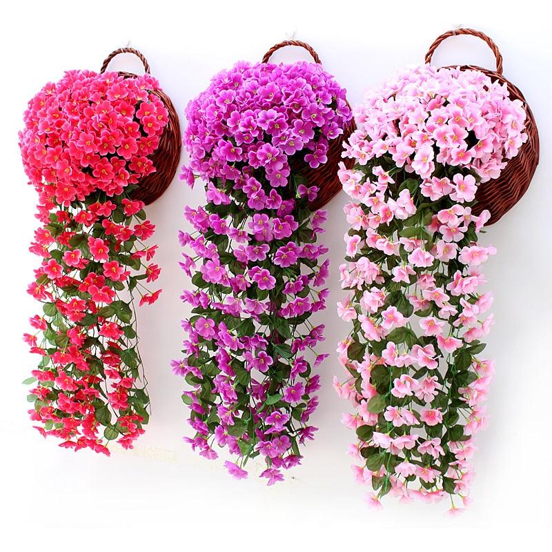 Floravi Cascade | pflegeleichte künstliche Hängepflanze für stilvolle Raumdekoration