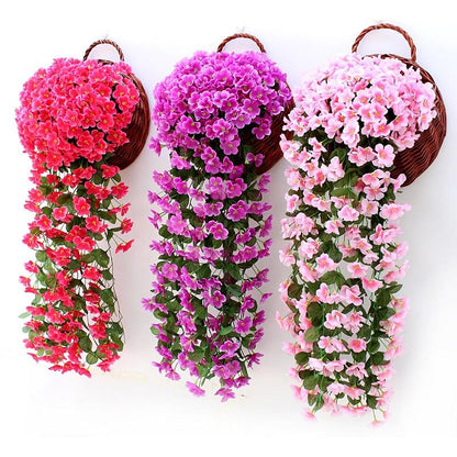Floravi Cascade | pflegeleichte künstliche Hängepflanze für stilvolle Raumdekoration