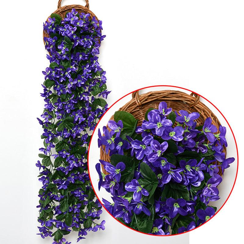 Floravi Cascade | pflegeleichte künstliche Hängepflanze für stilvolle Raumdekoration