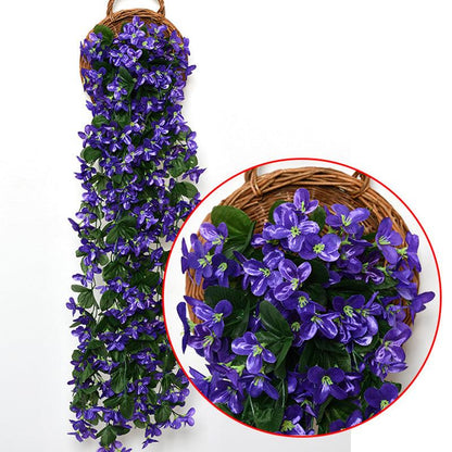 Floravi Cascade | pflegeleichte künstliche Hängepflanze für stilvolle Raumdekoration