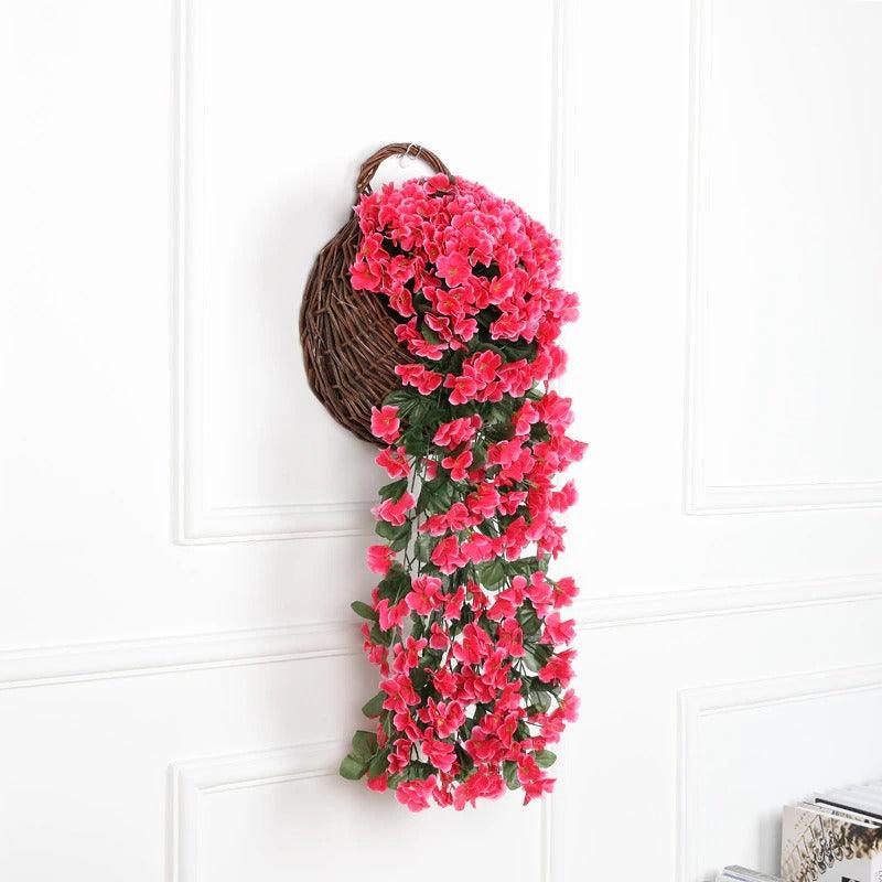 Floravi Cascade | pflegeleichte künstliche Hängepflanze für stilvolle Raumdekoration