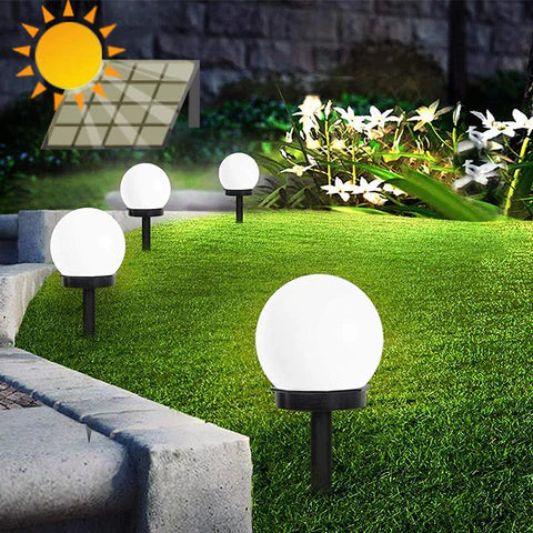 LumiOrb Sol | Runde LED-Solarlampe mit automatischer Lichtsteuerung