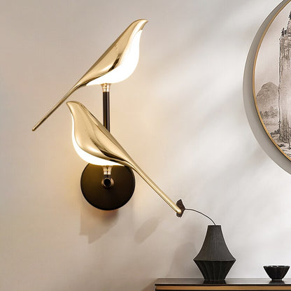 Avireo Lumis | dekorative LED-Wandlampe im Vogel-Design
