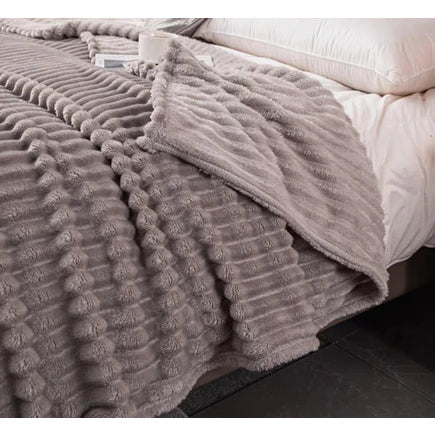NordPlush | Extra große Plüschdecke, weich & warm für Sofa & Schlafzimmer
