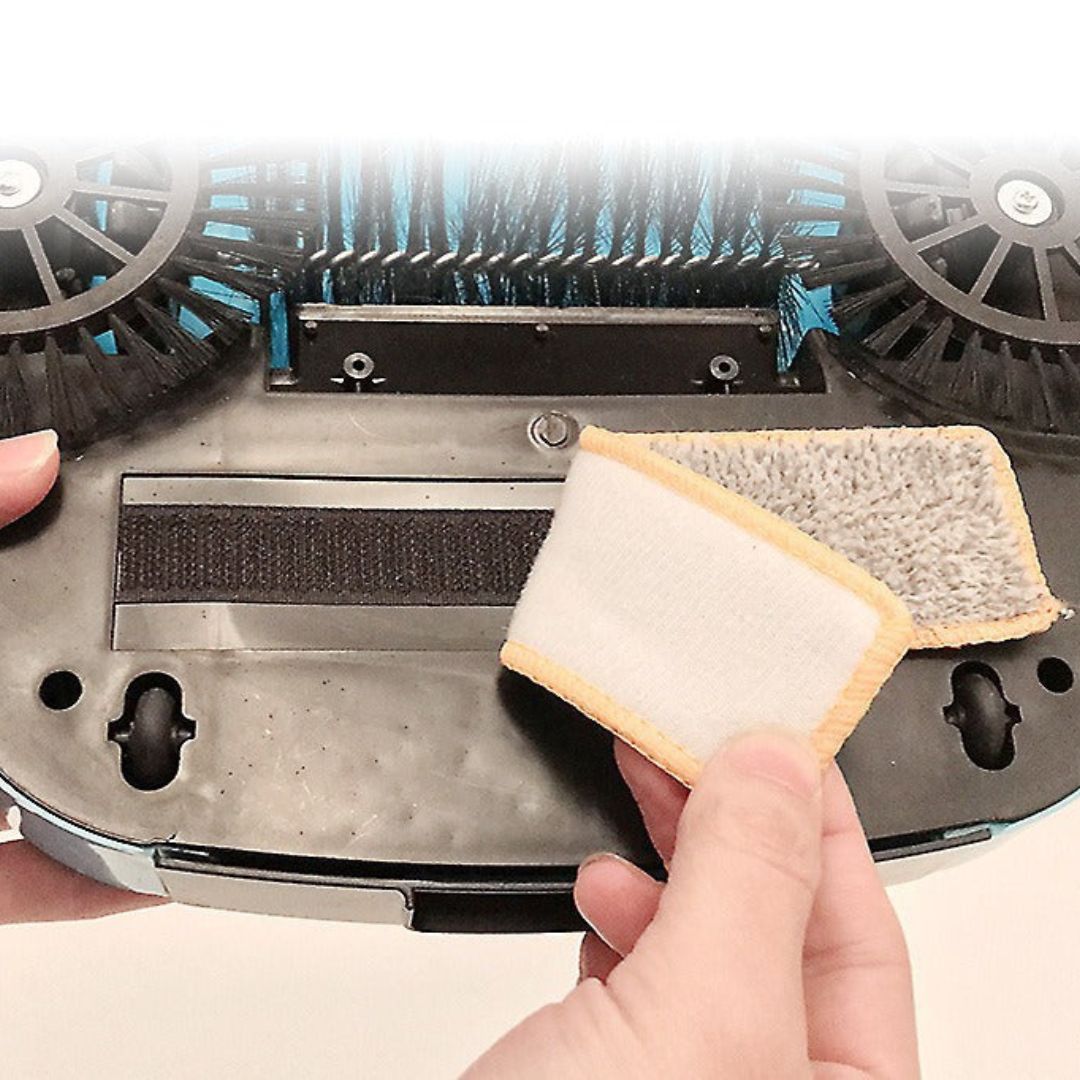SweepMate | 2-in-1 Besen mit integriertem Staubauffang, kabellos & stromfrei