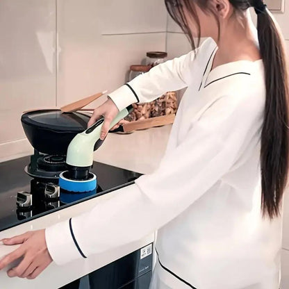 CleanMaster 9in1 | Elektrische Reinigungsbürste mit 9 Aufsätzen für vielseitige Anwendungen