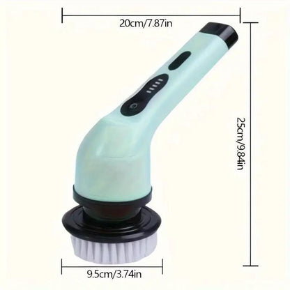 CleanMaster 9in1 | Elektrische Reinigungsbürste mit 9 Aufsätzen für vielseitige Anwendungen