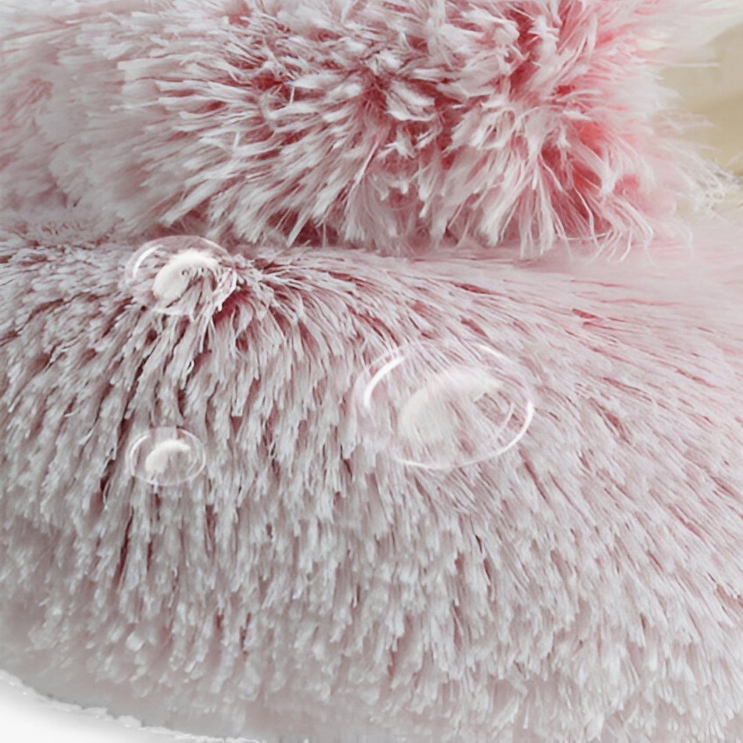 Lunaro Nest | Flauschiges Winterbett mit rutschfester Unterseite für Haustiere