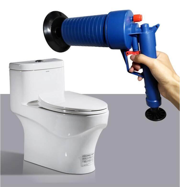 AirFlush HydroBlast | Perslucht-afvoerontstopper met verwisselbare opzetstukken