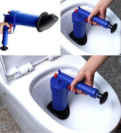 AirFlush HydroBlast | Perslucht-afvoerontstopper met verwisselbare opzetstukken