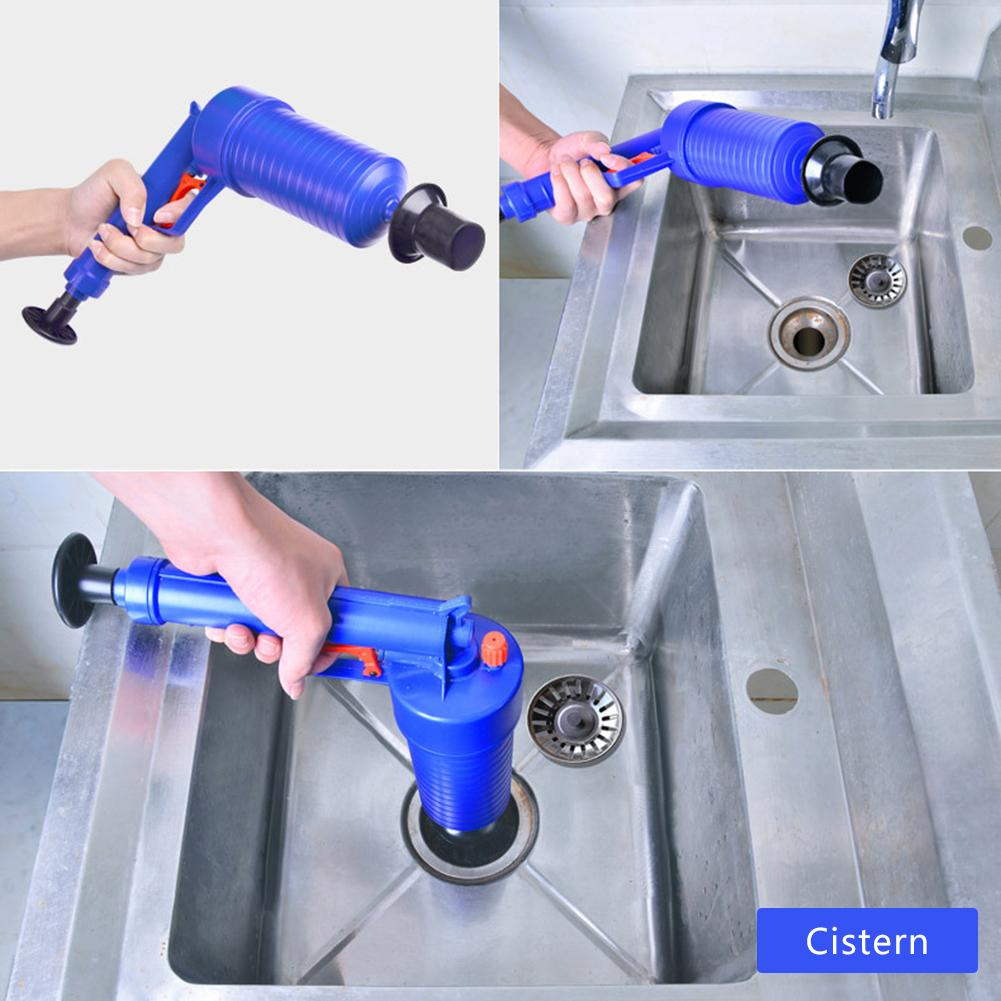 AirFlush HydroBlast | Perslucht-afvoerontstopper met verwisselbare opzetstukken