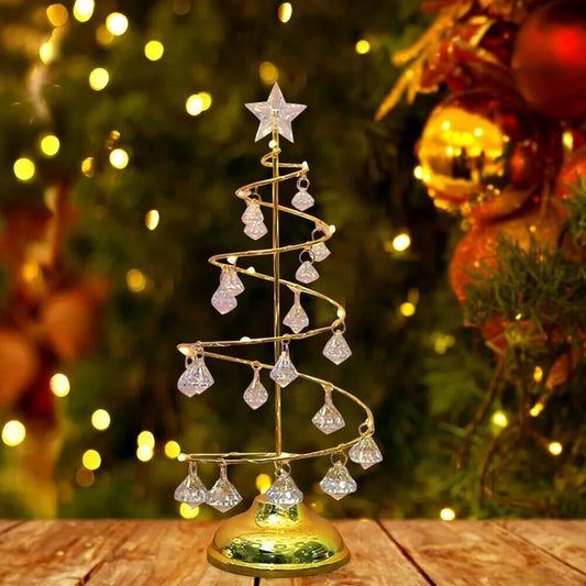 Charmanter LED-Weihnachtsbaum – Festliche Dekoration mit warmem Licht