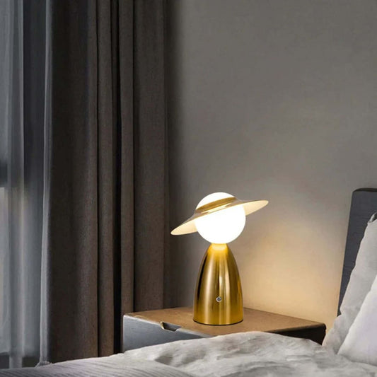 Lioro Nimbis | Intelligente kabellose LED‑Tischleuchte mit Touch‑Dimmer