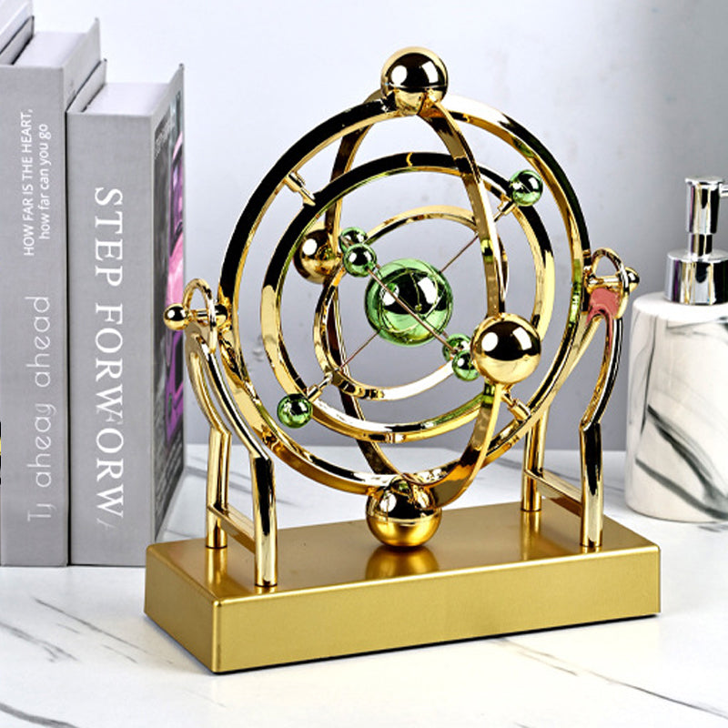 Orbitum | Roterend decoratief beeldhouwwerk met eeuwige hemelse beweging 