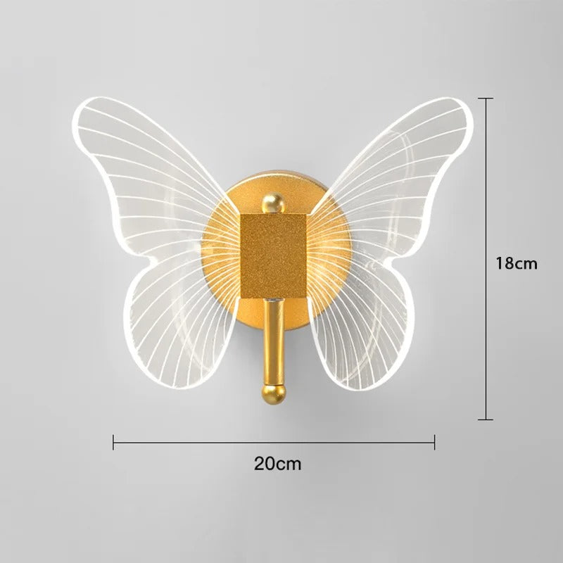 Elira Fléur | Hängeleuchte mit zartem Schmetterlings-Design