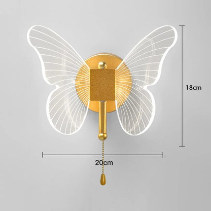 Elira Fléur | Hängeleuchte mit zartem Schmetterlings-Design