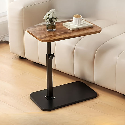 Flexivo Zijlift | In hoogte verstelbare bijzettafel met houten blad en metalen frame